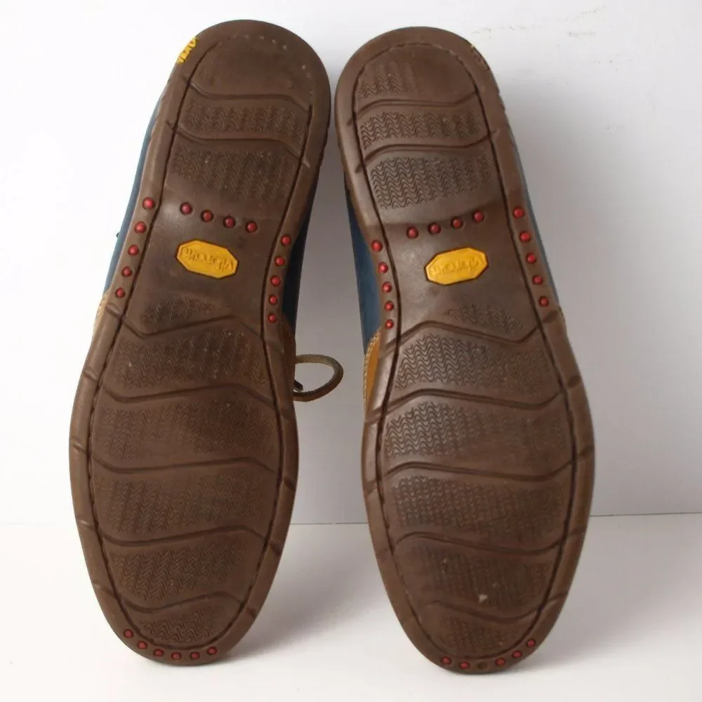 Johnston &‎ Murphy Brown & Blue Deck Shoes Size 8.5